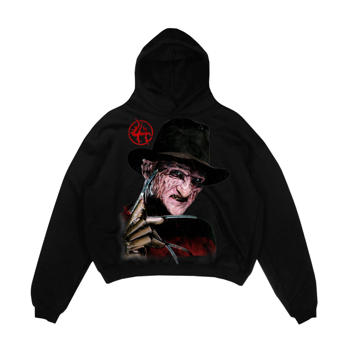 LH 0004 - BLACK HOODY
