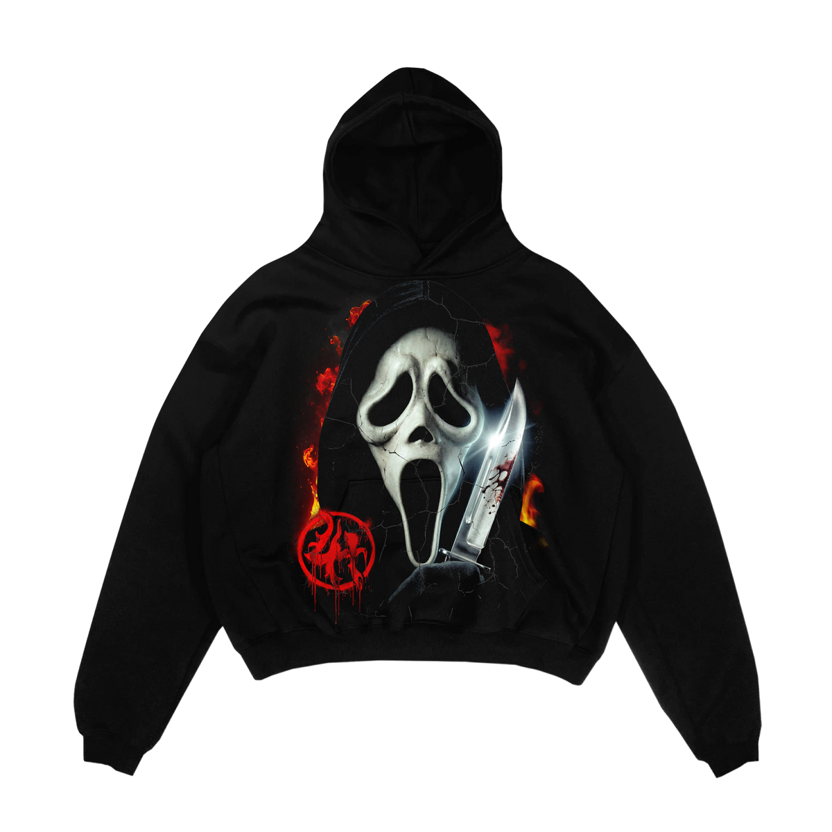 LH 0005 - BLACK HOODY