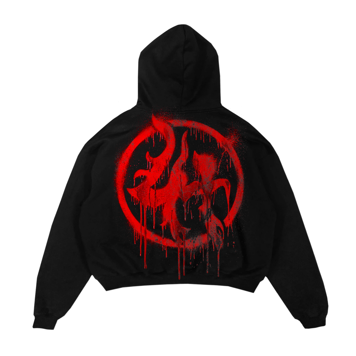 LH 0005 - BLACK HOODY