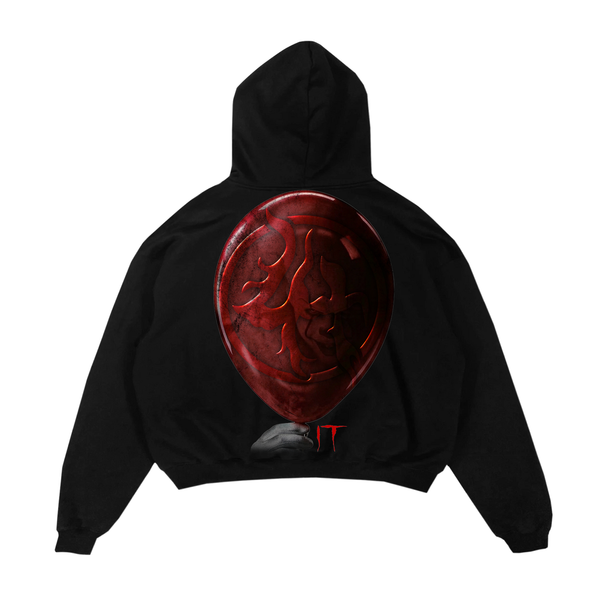 LH 0006 - BLACK HOODY