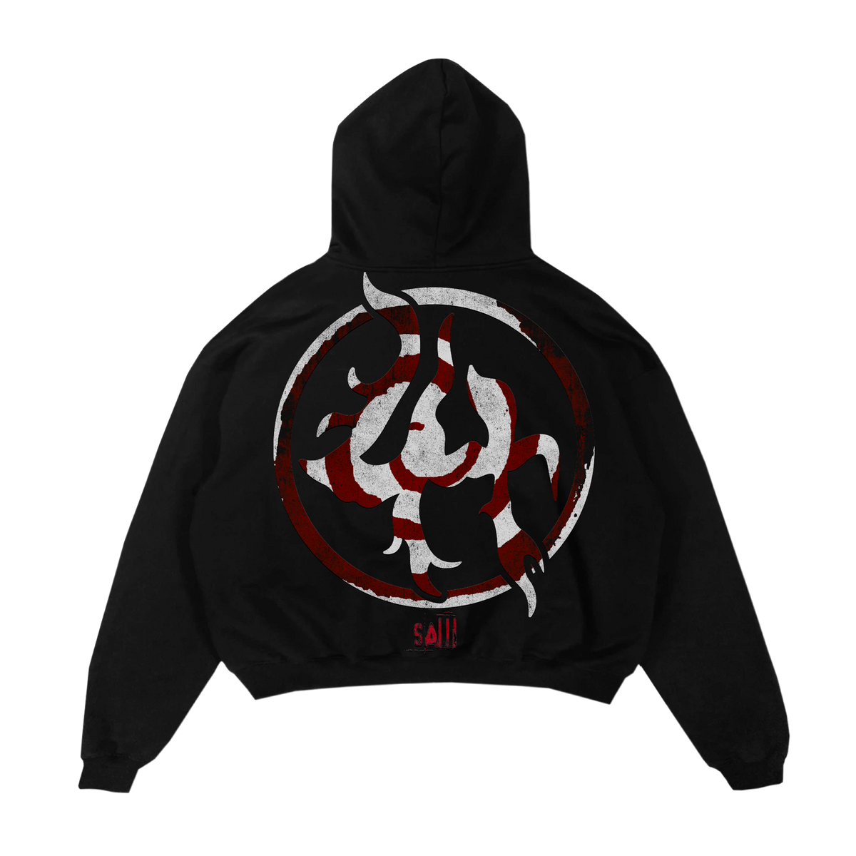 LH 0007 - BLACK HOODY
