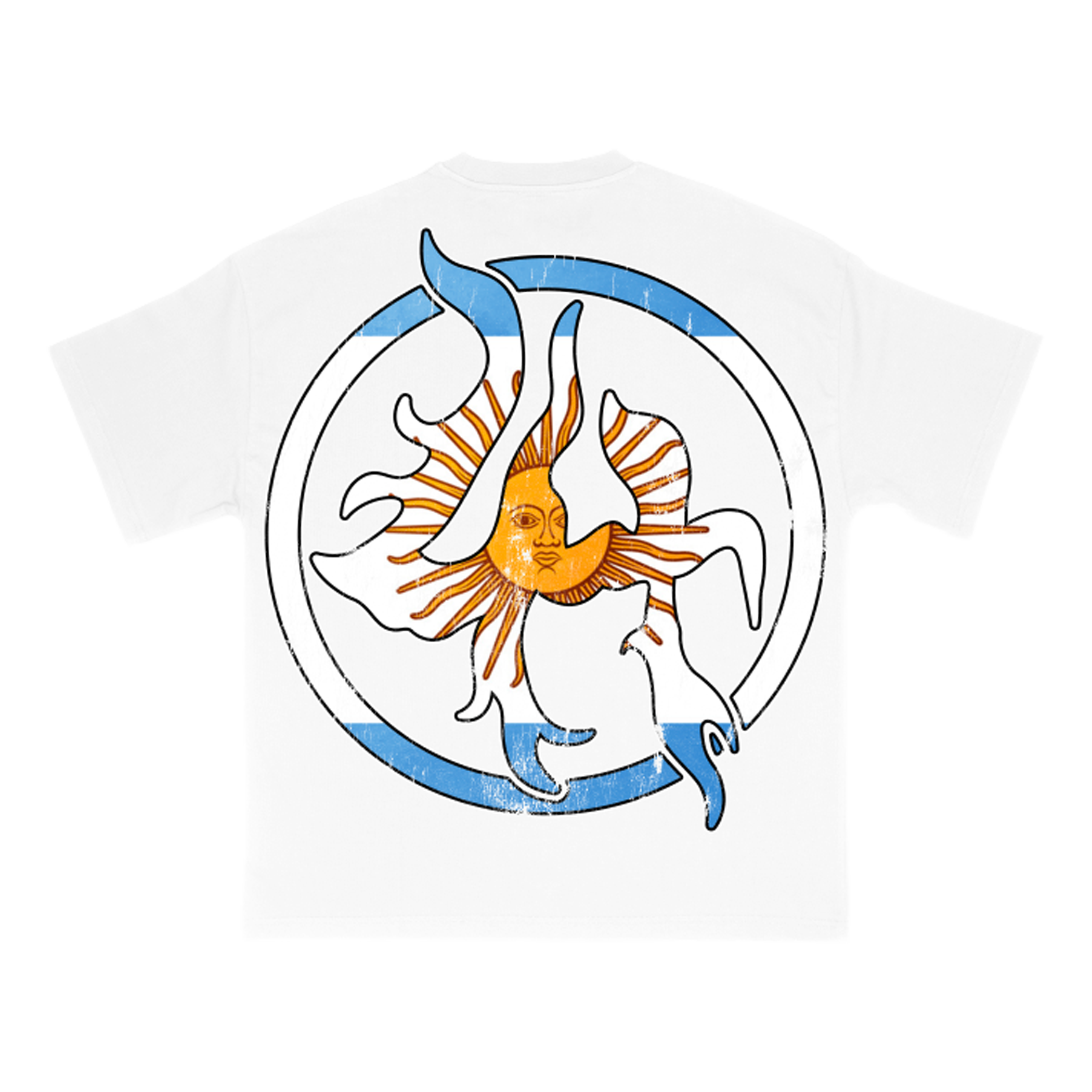 LOSTHILLS ARGENTINA TEE - WHITE