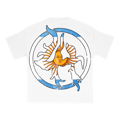 LOSTHILLS ARGENTINA TEE - WHITE