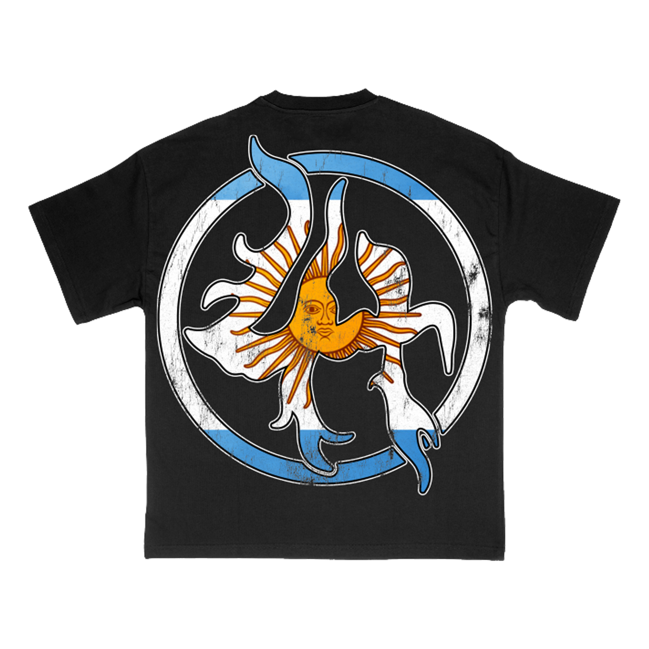 LOSTHILLS ARGENTINA TEE - BLACK