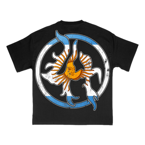 LOSTHILLS ARGENTINA TEE - BLACK