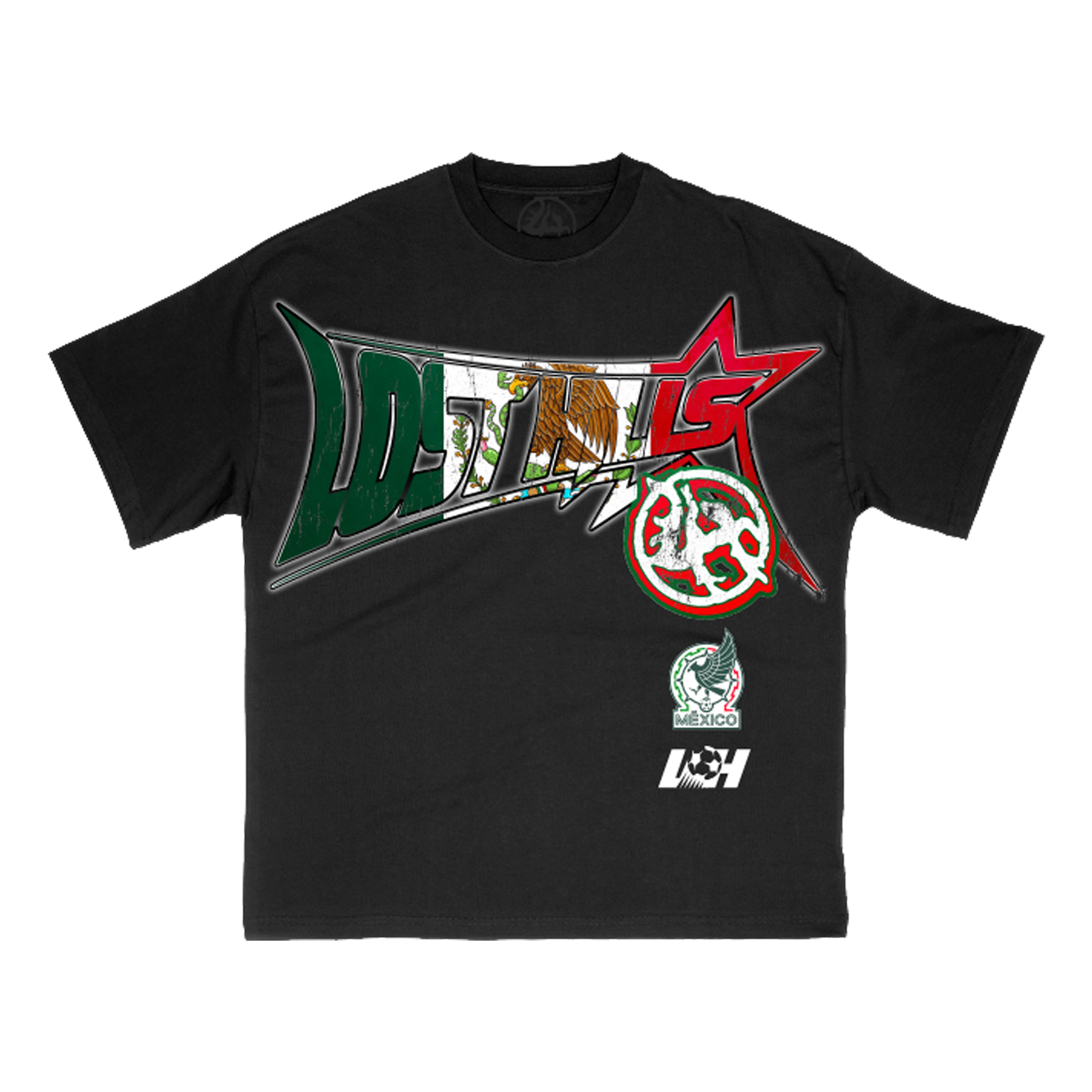LOSTHILLS MEXICO TEE - BLACK