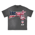 LOSTHILLS USA TEE - WASH