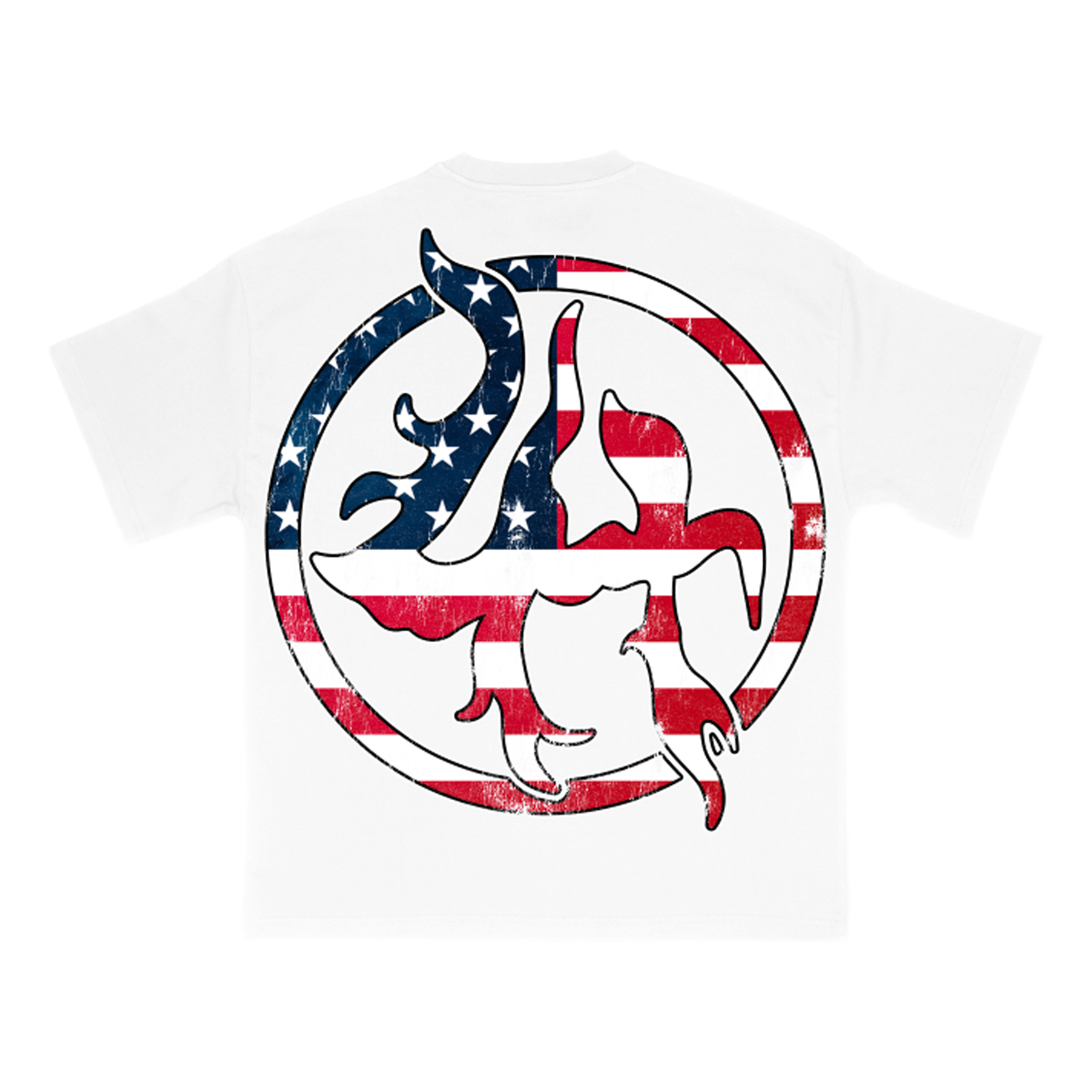 LOSTHILLS USA TEE - WHITE